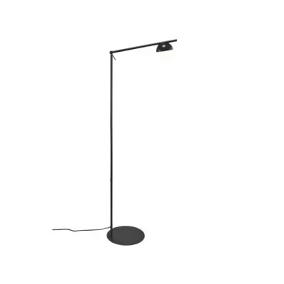 Afbeelding van Nordlux Contina vloerlamp G9 opaal glas/zwart