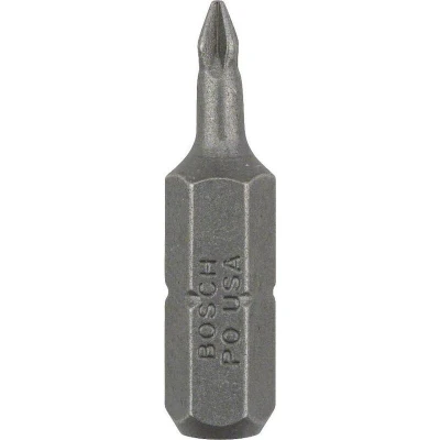 Afbeelding van Bosch Accessories 2607001507 Kruis bit PH 0 Extra hard C 6.3 25 stuk(s)