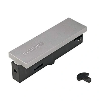 Afbeelding van Eutrac 145534 230V railsysteemcomponenten Koppelstuk Middenvoeding Zilver grijs