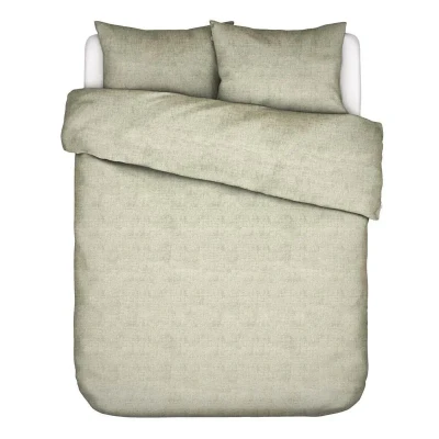 Afbeelding van ESSENZA Jule Dekbedovertrek Mosgroen Tweepersoons 200x200/220 cm