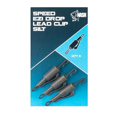 Afbeelding van Nash Speed Ezi Drop Lead Clip Dark Silt