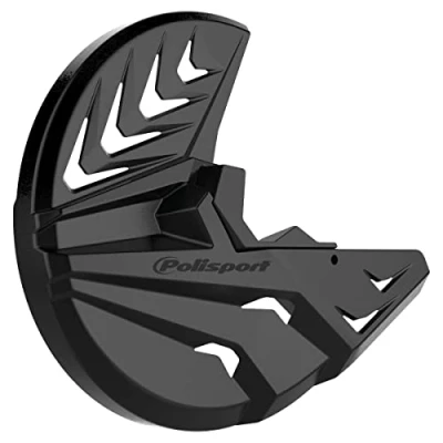 Afbeelding van Polisport Voorremschijf Beschermer Kawasaki KX250 KX450 2021 2022 Zwart