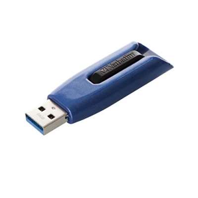 Image de Verbatim 49807 64 Go V3 Max USB 3.0 Drive Bleu