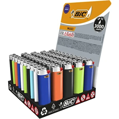 Afbeelding van Bic J26 Maxi Aansteker Assor 50x