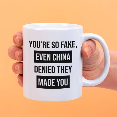 Afbeelding van Mok You re so fake
