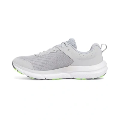 Afbeelding van Under Armour Ua Charged Assert 10 Sneakers voor heren, Mod Gray Hyper Green
