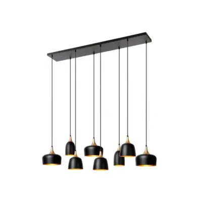 Afbeelding van Lucide CHAYANNE Hanglamp 8xE14 Zwart