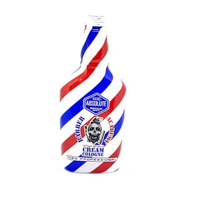 Afbeelding van Nano Absolute After Shave Cream Cologne Lotion voor heren, 400 ml, balsem mannen na nat scheren verzorgt en verfrist balme crème mannen, gevoelige huidverzorging (Barber Academy)