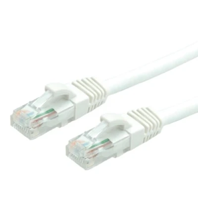 Afbeelding van VALUE UTP Cat.6 (Class E) patchkabel, LS0H, wit, 0,5 m