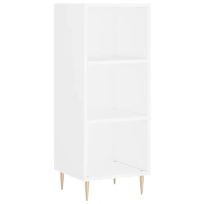 Image de vidaXL Buffet blanc 34,5x32,5x90 cm bois d&#039;ingénierie828724