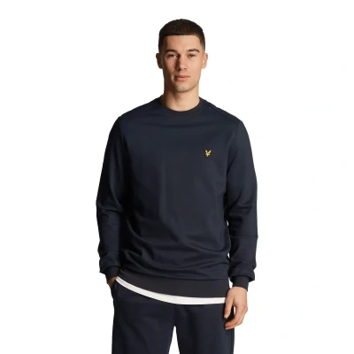 Afbeelding van Lyle &amp; Scott Quarter ZIP Fleece trui, Heren, Maat: Large, Navy