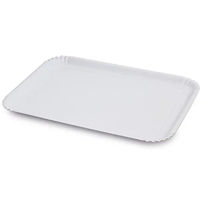 Afbeelding van Guardini, Monouso, 2 wegwerpdienbladen 33 x 43 cm, karton, kleur wit