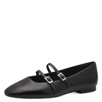 Afbeelding van Tamaris Dames 1 22142 44 ballerina&#039;s voor dames, zwart., 39 EU