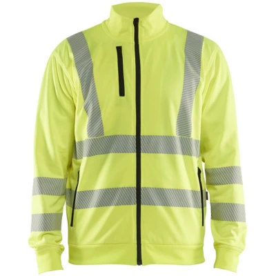 Afbeelding van Blaklader High Vis Sweatshirt met rits 3563 2538 Geel XS