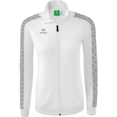 Afbeelding van Essential Team Tracktop jack dames wit/monument grey / 44