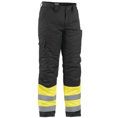 Image de Pantalon haute visibilité hiver jaune fluorescent/noir