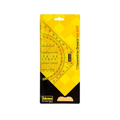 Afbeelding van Idena 602043 Geodek met handgreep, 22 cm, transparant, 1 stuk