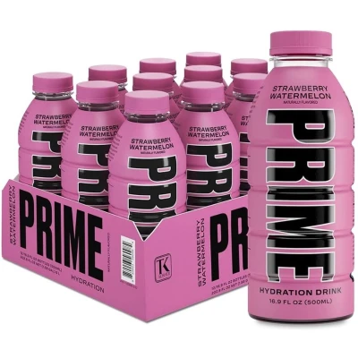 Afbeelding van Prime Hydration Strawberry Watermelon PET (12x 500ml)