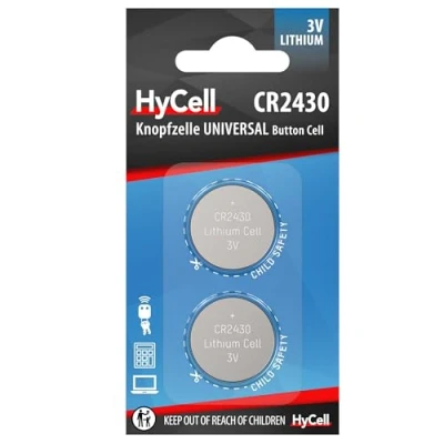 Afbeelding van HyCell Knoopcel CR2430 3 V 2 stuk(s) 300 mAh Lithium CR 2430