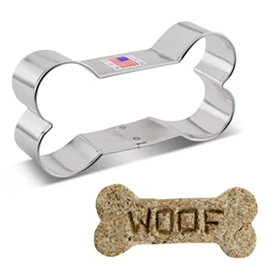 Afbeelding van Ann Clark Cookie Cutters Grote hondenbotten Koekjesvorm, 10,2 cm