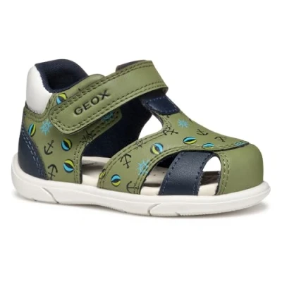 Afbeelding van Geox Sandalen voor kinderen, Maat: 20, Pistachio navy Kunststof