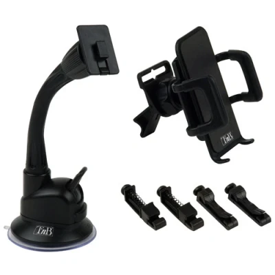 Image de Support de smartphone sur ventouse ou grille ventilation tnb