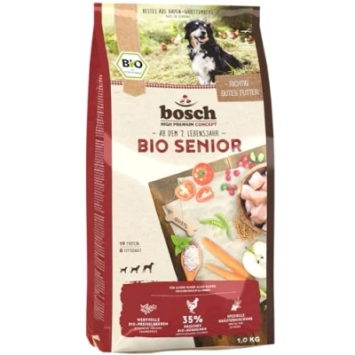 Afbeelding van 2x11,5kg bosch Bio Senior Hondenvoer