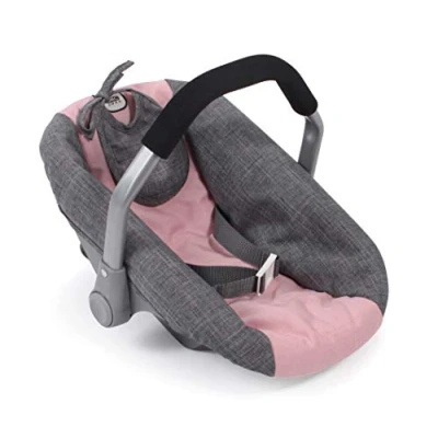 Afbeelding van Bayer Chic Poppenautozitje (Lichtgrijs/Roze)