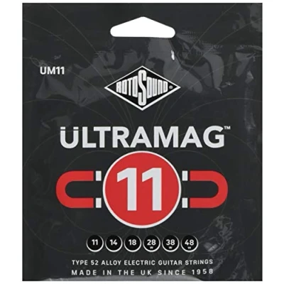 Afbeelding van Rotosound UM11 Ultramag 11 48 Elektrische gitaarsnaren