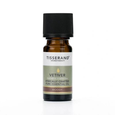 Afbeelding van Tisserand Aromatherapy Vetiver (Vetiveria zizanoides) etherische olie 9 ml