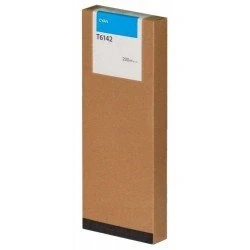 Afbeelding van Epson T6142 220 ml cyaan origineel inktcartridge voor Stylus Pro 4000 C4, C8, 4400, 4450, 9600
