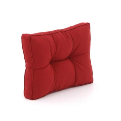 Afbeelding van Madison Florance loungekussen 60x43 Rib red