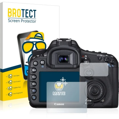 Afbeelding van BROTECT Screenprotector voor Canon EOS 7D Folie Beschermfolie matte (2 Stuks)