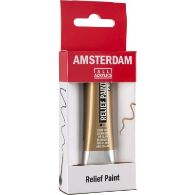 Afbeelding van Relief Paint 802 Lichtgoud Amsterdam 20 ml