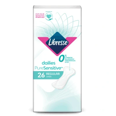 Afbeelding van Libresse Inlegkruisjes Pure Sensitive 26ST