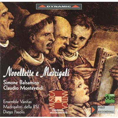 Afbeelding van Novellette E Madrigali Balsamino,Monteverdi Nove (CD)