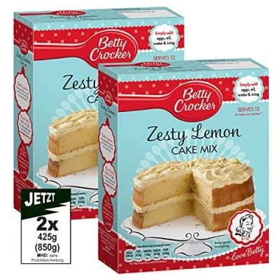Afbeelding van Betty Crocker Citroen Cakemix 425g