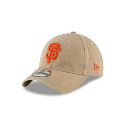 Afbeelding van New Era Dad Cap San Francisco Giants MLB Core Classic Beige 9TWENTY Adjustable