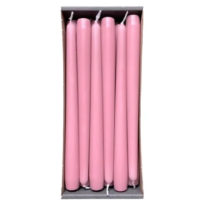 Afbeelding van Nordring 12 stuks conische kaarsen 2,3 cm x 25 hoog antiek roze