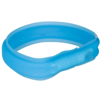 Afbeelding van Trixie Halsband Usb Flash Light Lichtgevend Oplaadbaar Blauw 30 MMX70 CM