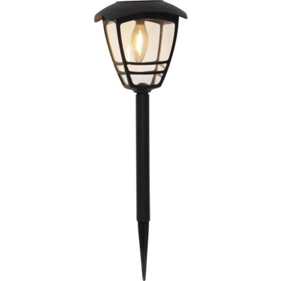 Afbeelding van Solar Priklamp Zwart Warm Wit 45CM Zonne Energie