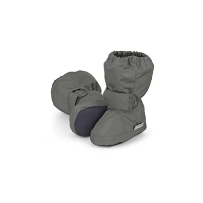 Afbeelding van Sterntaler Babyschoenen jongens babylaarzen lage schoenen ademend met kunststof zool donkergroen, EU 22, Donkergroen