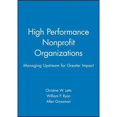 Afbeelding van High Performance Nonprofit Organizations