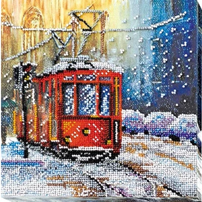 Afbeelding van Abris Art AMB 025 borduurset, katoen, meerkleurig, 20 x 21 cm