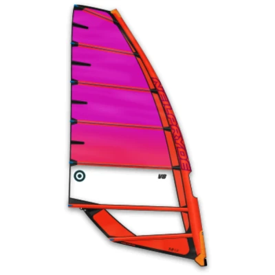 Afbeelding van Neilpryde V8 6.2 2025 Juicy Orange/Purple