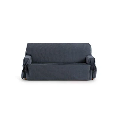 Afbeelding van Eysa Bankhoes met banden, 3 zits, klapdeksel, kleur 03, blauw