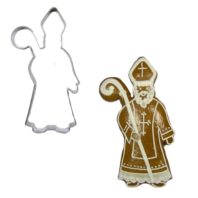 Afbeelding van BrandNewCake Uitsteker Sinterklaas RVS 10cm