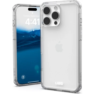 Afbeelding van UAG Hoesje Geschikt voor iPhone 16 Pro Max Plasma Backcover smartphone transparant