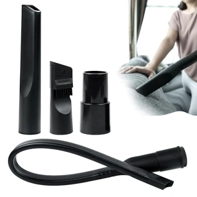 Afbeelding van Universele stofzuigerborstel, stofzuigmondstuk, stofzuigeraccessoires, voor het reinigen van scheuren onder meubels, autostoelen, met 35/32 mm aansluiting, 4 stuks