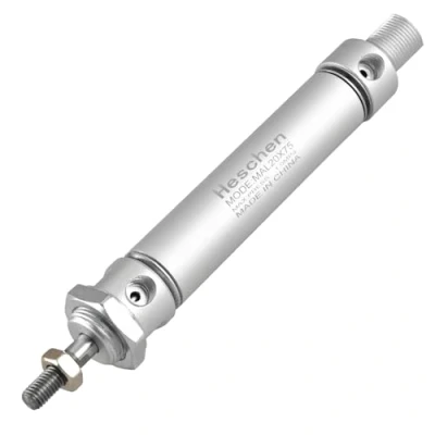 Afbeelding van Heschen Pneumatische luchtcilinder MAL 20 75 PT1/8 poort mm boring race Dual Action